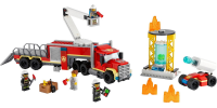 LEGO CITY L'unité de commandement des pompiers 2021